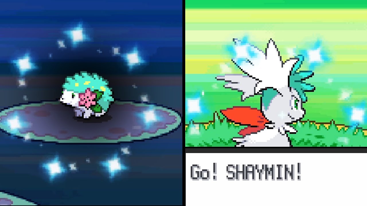 LIVE! Shiny Shaymin appears after 9,990 RAs! (+ Sky Forme!)  - Pokemon Platinum