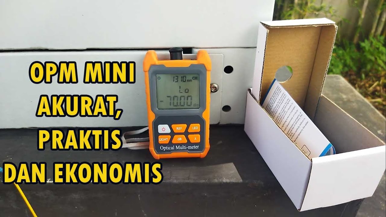 ИЗМЕРИТЕЛЬ ОПТИЧЕСКОЙ МОЩНОСТИ МИНИ.. ТОЧНЫЙ, ПРАКТИЧНЫЙ И ЭКОНОМИЧНЫЙ