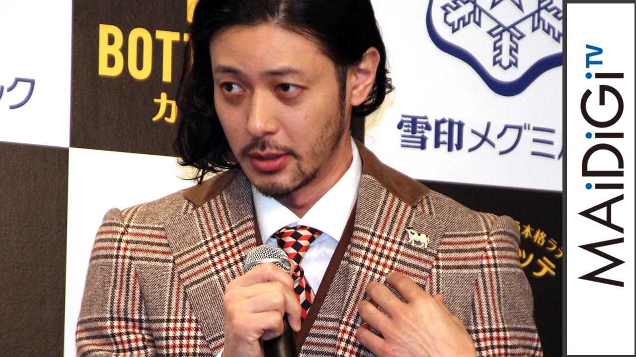 オダギリジョー、CM衣装にこだわり「ピアスを改造」　「ながラッテCAFE」オープニングイベント1　#Joe Odagiri　#event