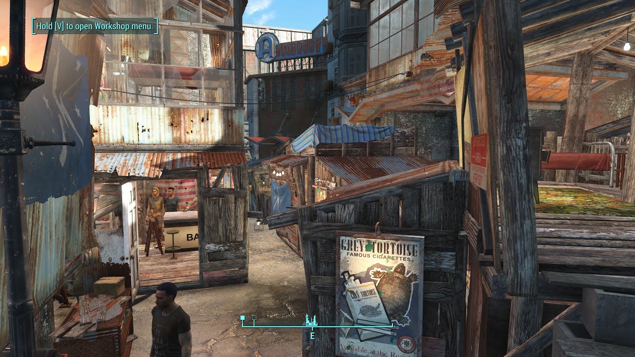 Fallout 4 Hangman's Alley build (unmodded + CC content)