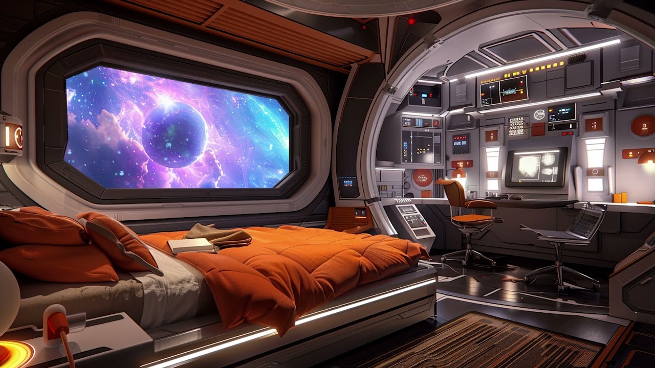 Enhancing The Interstellar Ambiance Of A Spaceship With The Mysterious Sounds Of Space