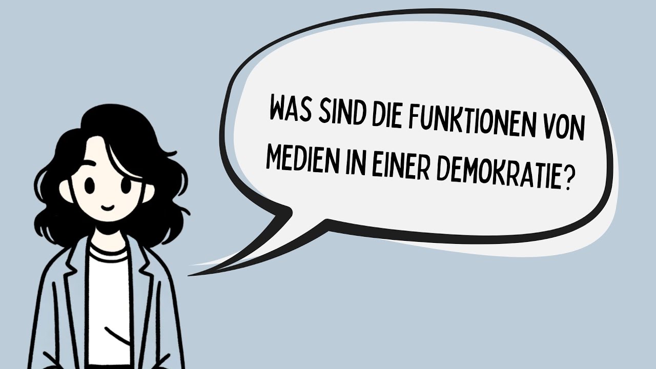 Funktionen der Medien & Medientheorien | Abi Politik Crashkurs in nur 10 Minuten