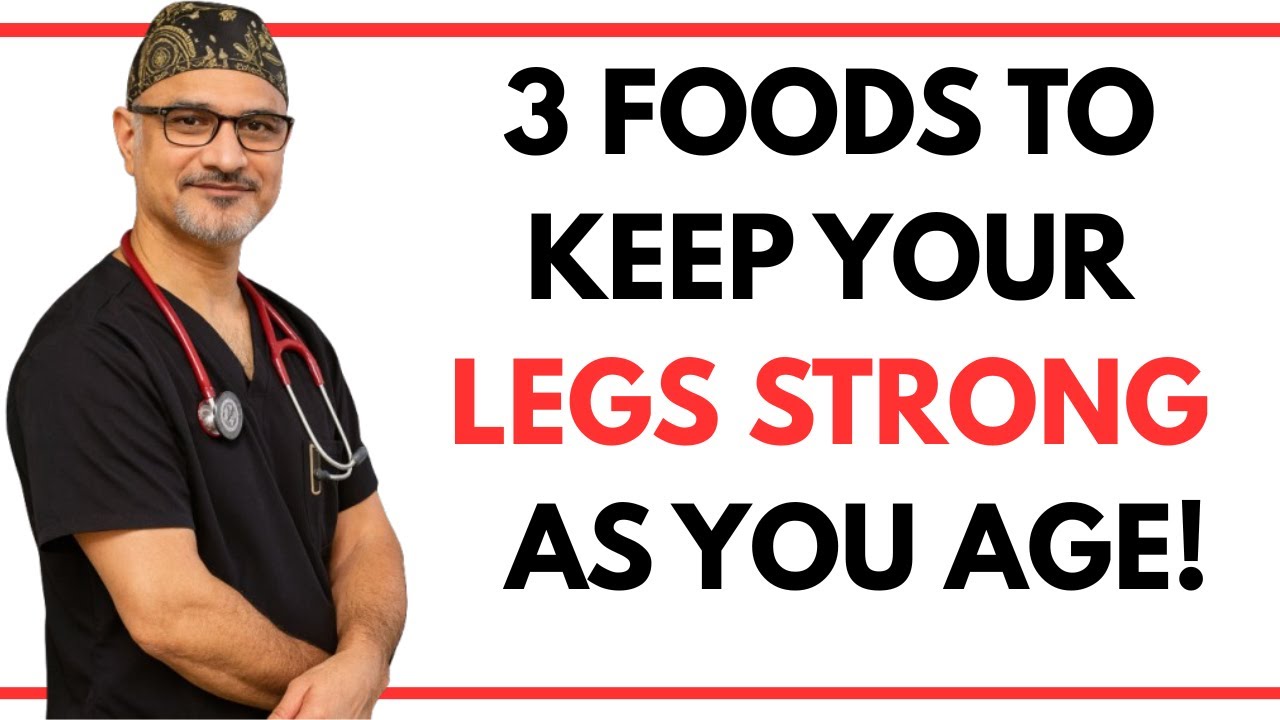 WARNING Your Legs Fade First! Seniors MUST Eat These 3 Foods to Keep Them Strong and Healthy!