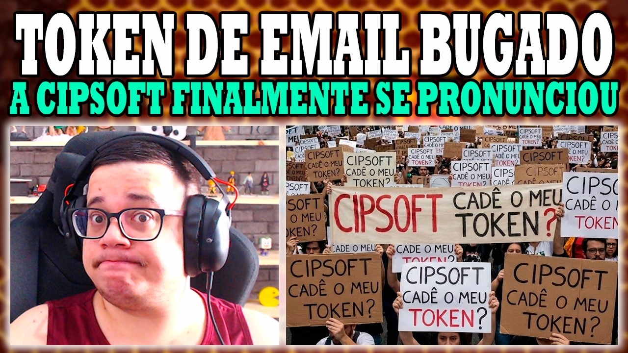 OS TIBIANOS ESTÃO REVOLTADOS NO FÓRUM! 3 DIAS SEM ACESSO AO TOKEN DO EMAIL!