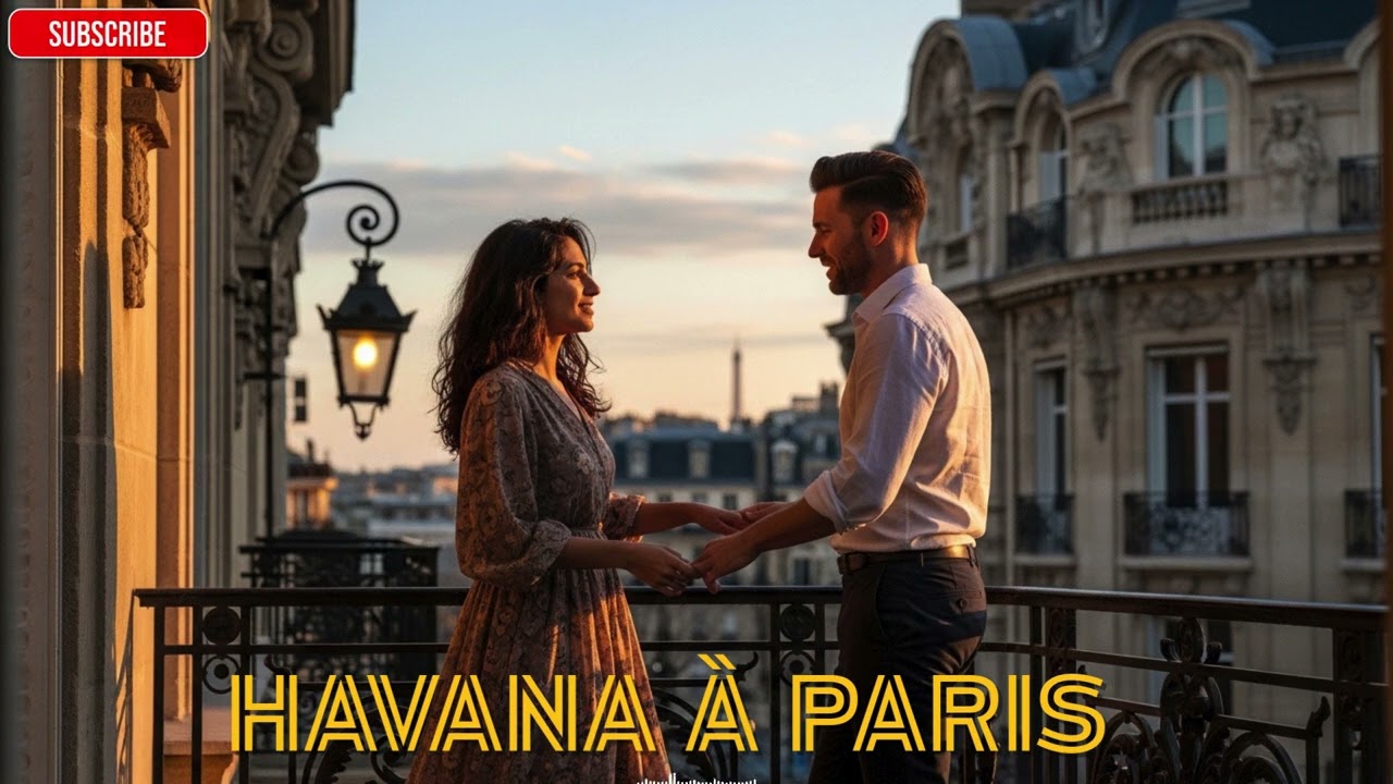 Paris Meets Havana Jazz Café ☕ | Light Cuban Groove & French Mood
