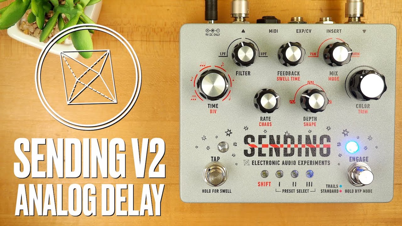 Electronic Audio Experiments Sending V2 Analog Delay