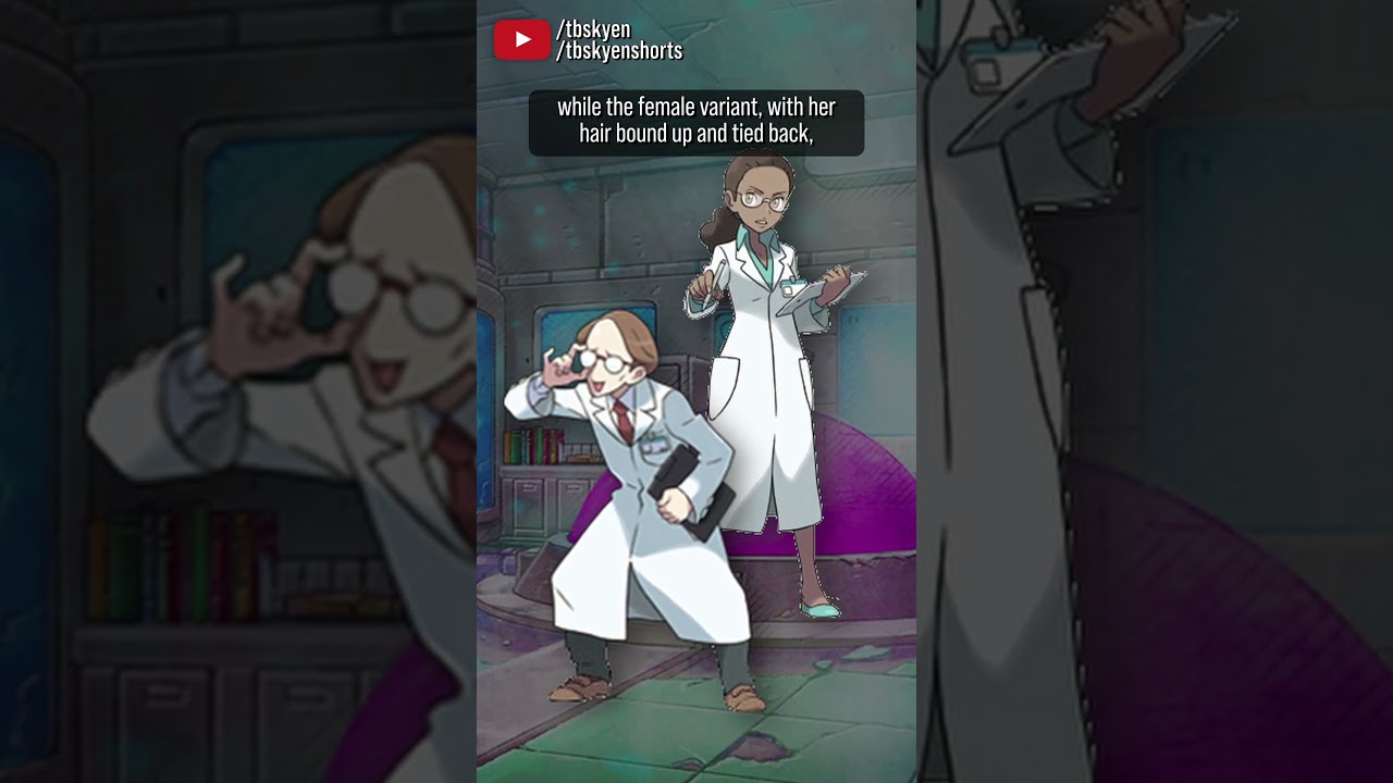 The Scientist is part of the old core of Pokémon | 