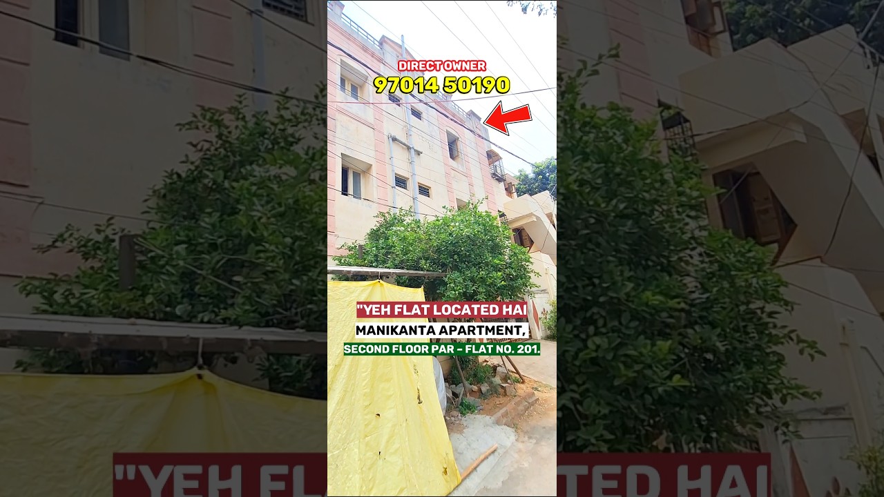 Moula Ali Gated Community Mein 2BHK Flat &ndash; Sirf 44.5 Lakh Mein!