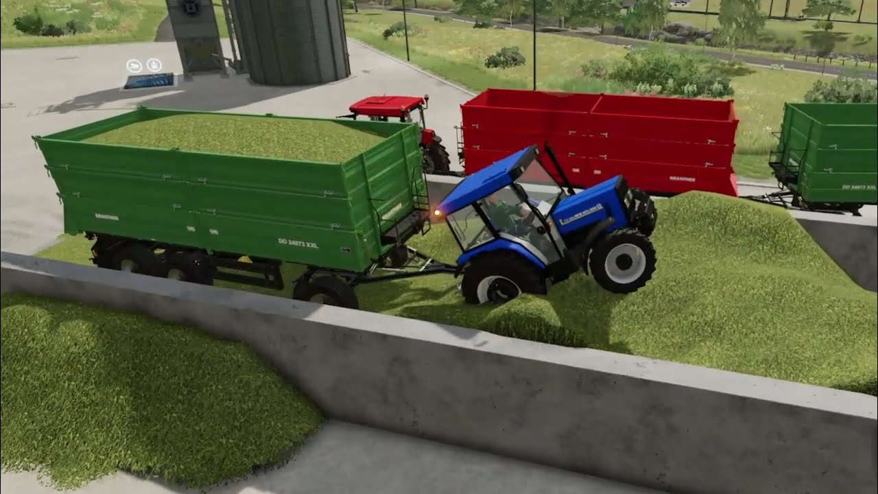 NEW HOLLAND 75 56 // SİLAJIN İÇİNDE KALDIK // FS 22