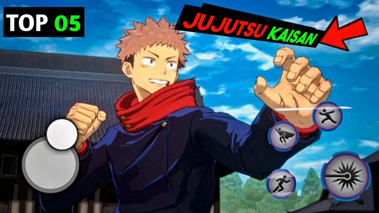 5 *FAADU* Jujutsu Kaisen Games For Android | best jujutsu kaisan game for Android ||