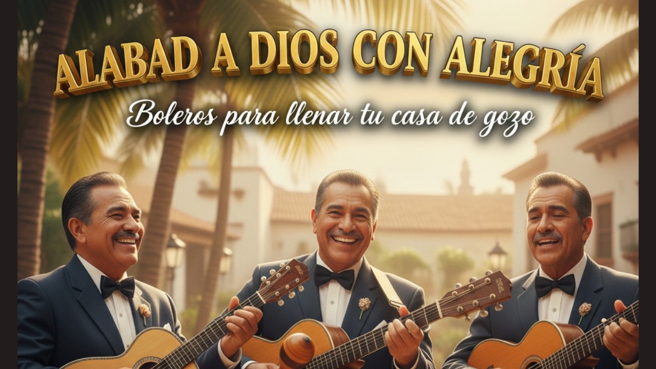 ALABAD A DIOS CON ALEGRÍA: Boleros Cristianos para Llenar tu Casa de Gozo