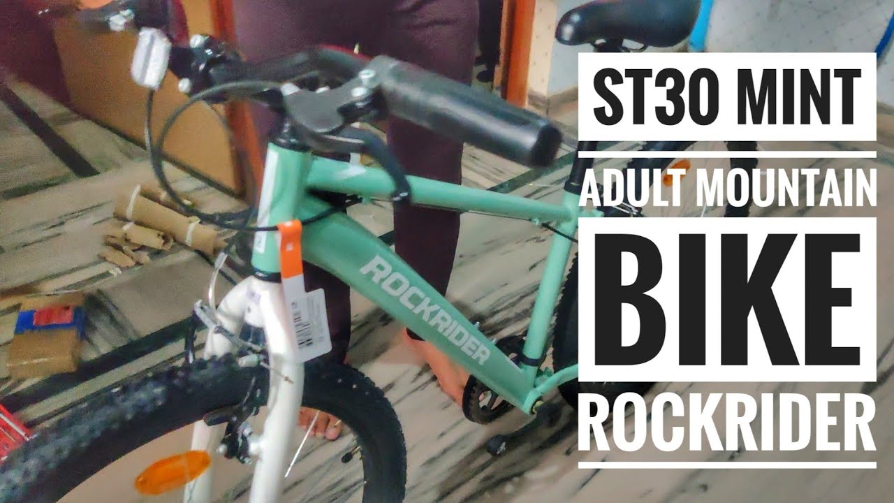 ST 30 - Mint Adult Mountain Bike Rockrider ( 7 Speed Gear - Unboxing & Review By Rockrider Decathlon