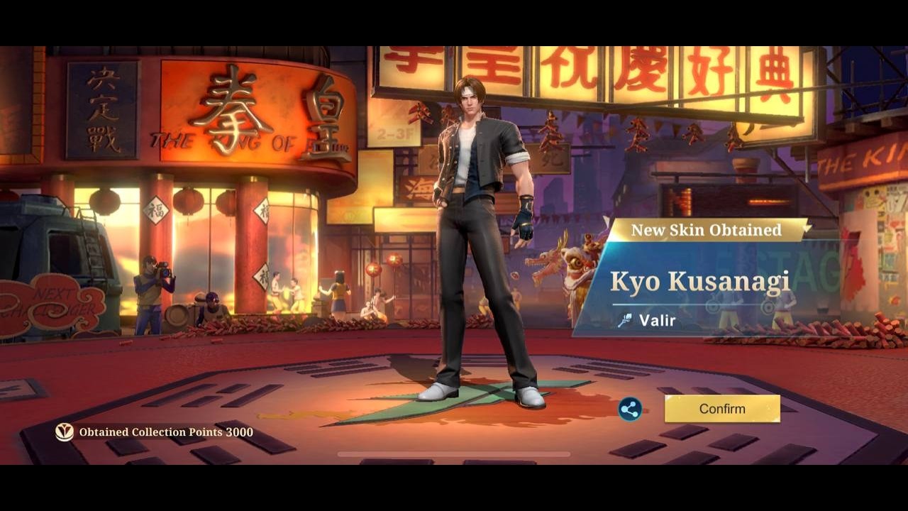 Try to Playing Skin Valir Kyo Kusanagi #facebook #tiktok #mobilelegends
