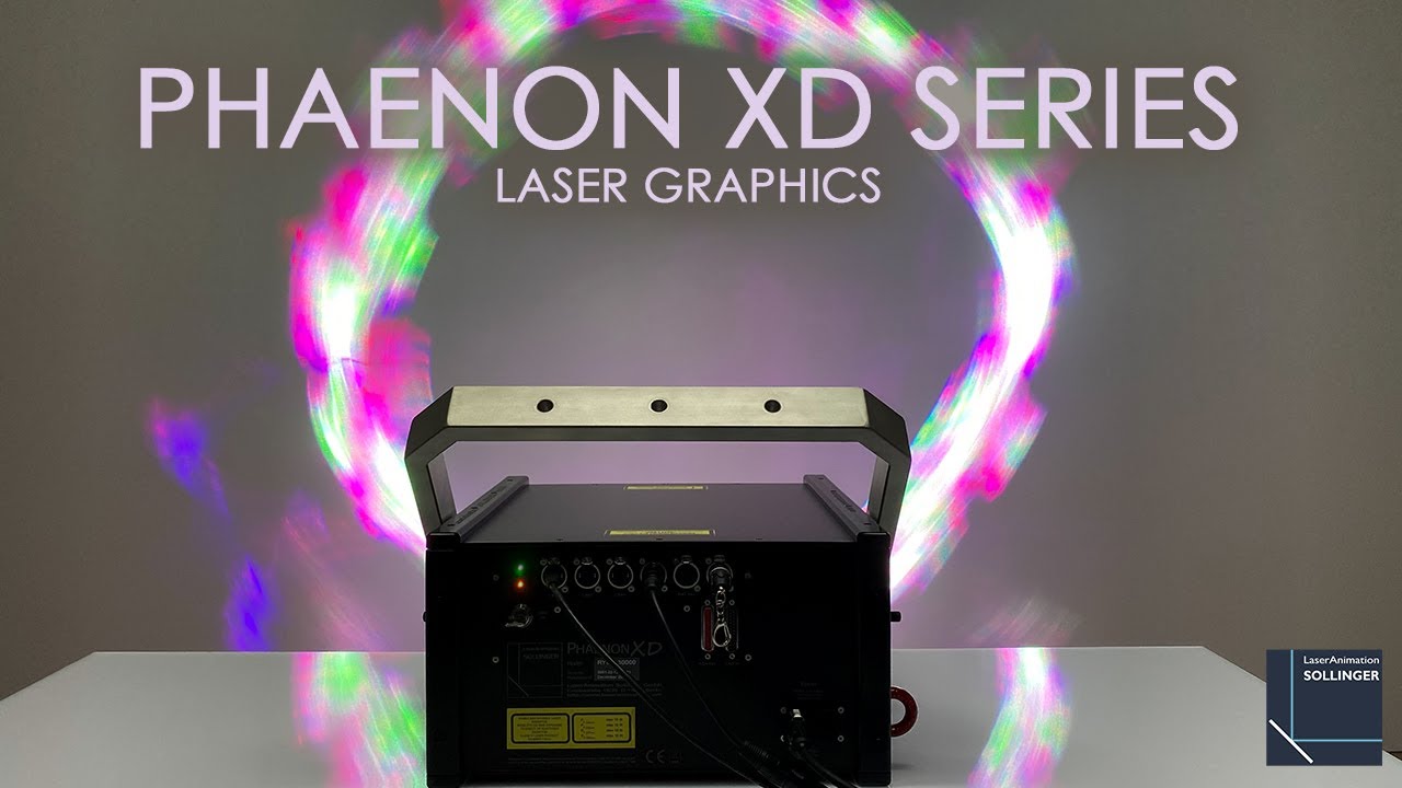 PHAENON XD Laser Projectors - Laser Graphics