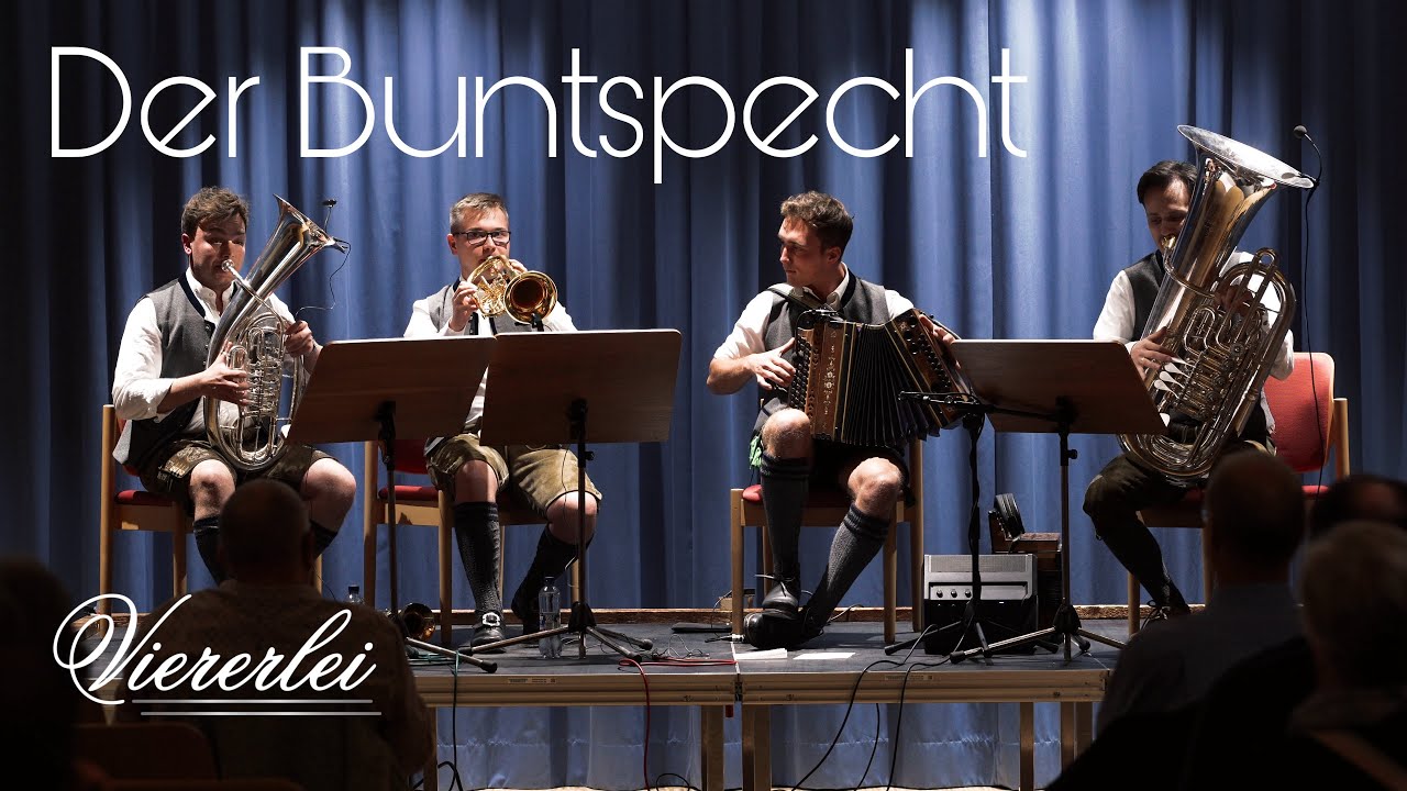 Der Buntspecht - Viererlei
