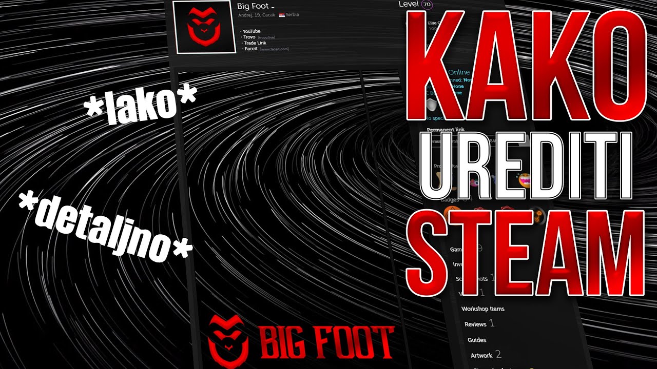 KAKO UREDITI STEAM PROFIL ? 🔥 *detaljno*  (artwork showcase, animiran background . . . )  [ 2022 ]