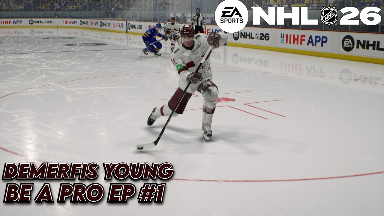 NHL 26 Be A Pro EP.1 - World Juniors!?