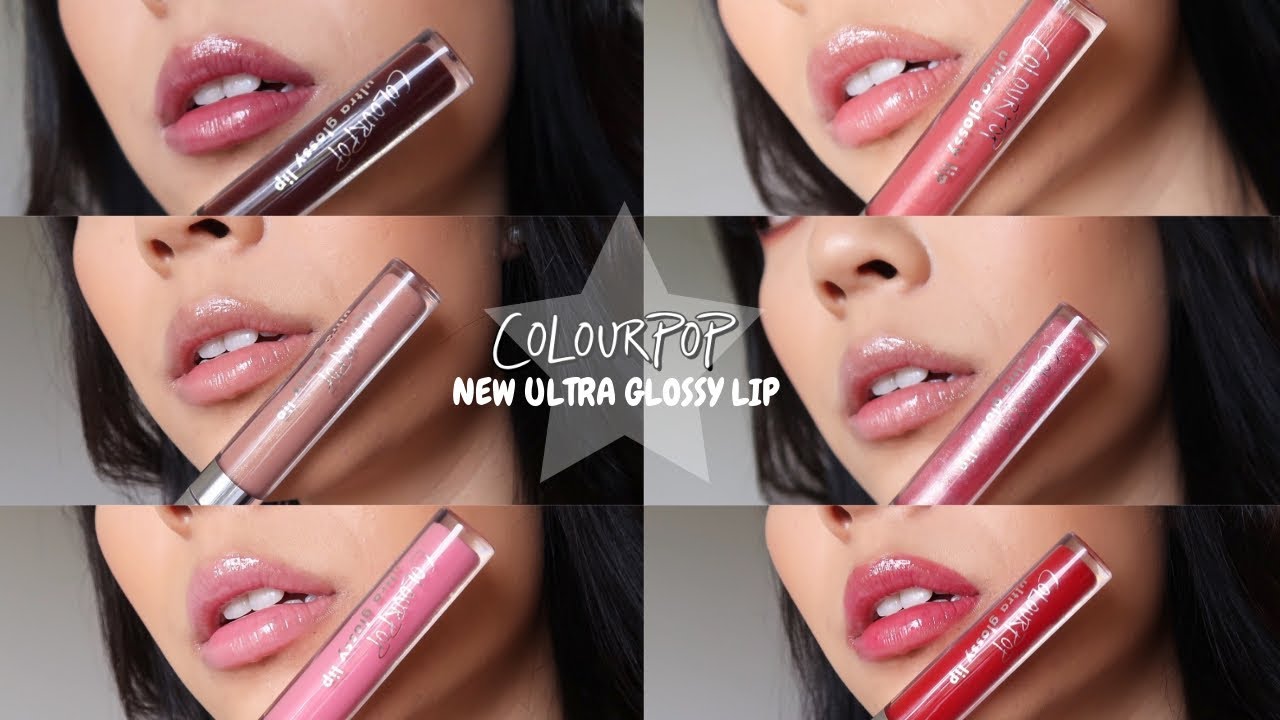 COLOURPOP NEW ULTRA GLOSSY LIP ⋆ Review + Lip Swatches