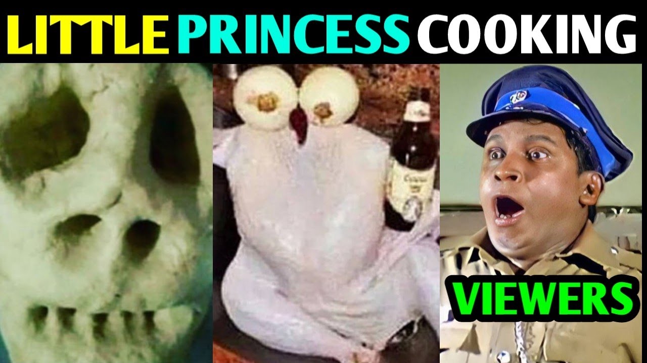 LITTLE PRINCESS COOKING VIDEO TROLL TAMIL || COOKING MEMES