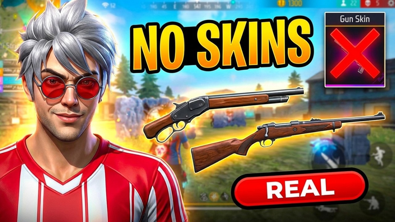 No Gun Skins 😯 Only M1887 + Woodpecker in Grandmaster Lobby – GM Bhai