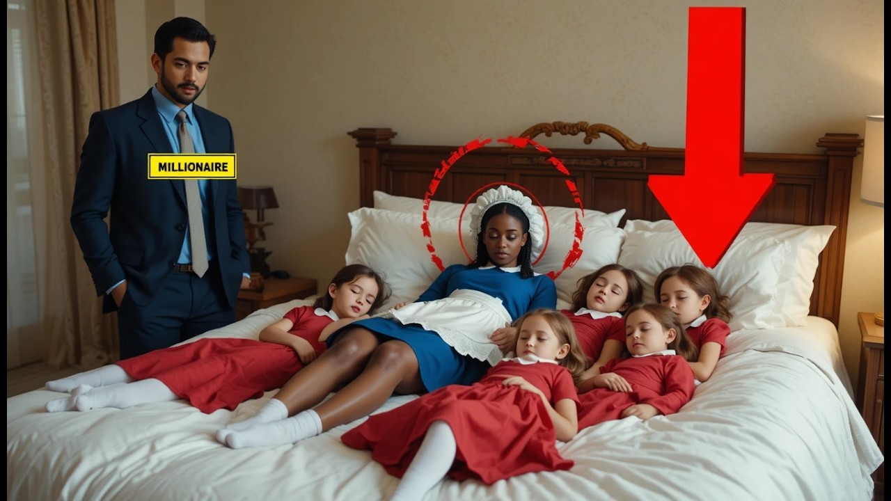 Millionaire Fired 101 Nannies — But One Black Maid Changed His 6 Daughters Forever