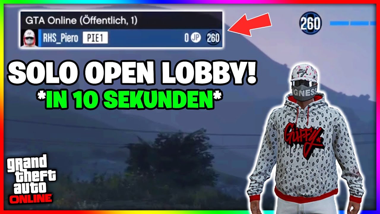 SOLO OPEN LOBBY IN 10 SEKUNDEN!😍 Schnellste Methode um eine SOLO Öffentliche Sitzung zu machen !