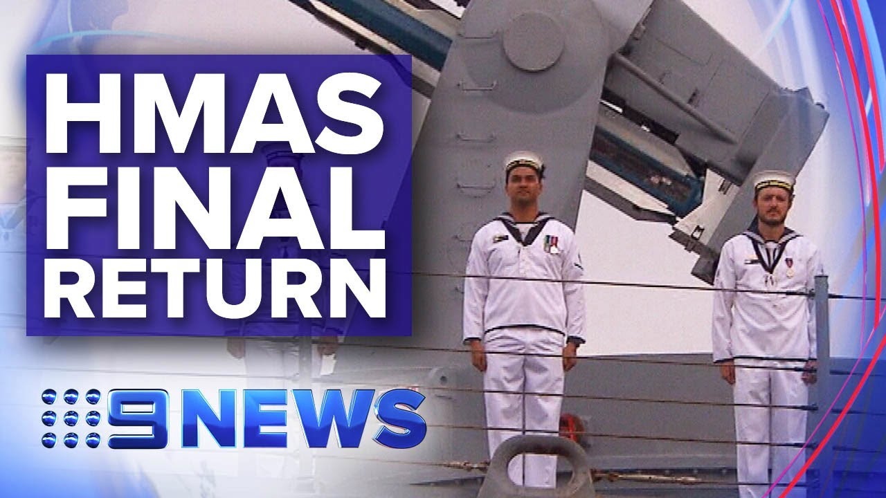 HMAS Melbourne has gone into retirement | Nine News Australia