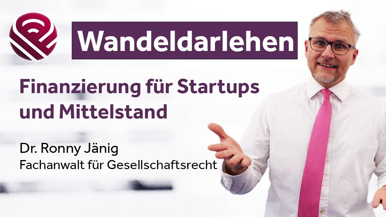 Wandeldarlehen. Wann sinnvoll? Was gehört rein? Wie berechnen? Cap, Floor? Convertible Loan Startup
