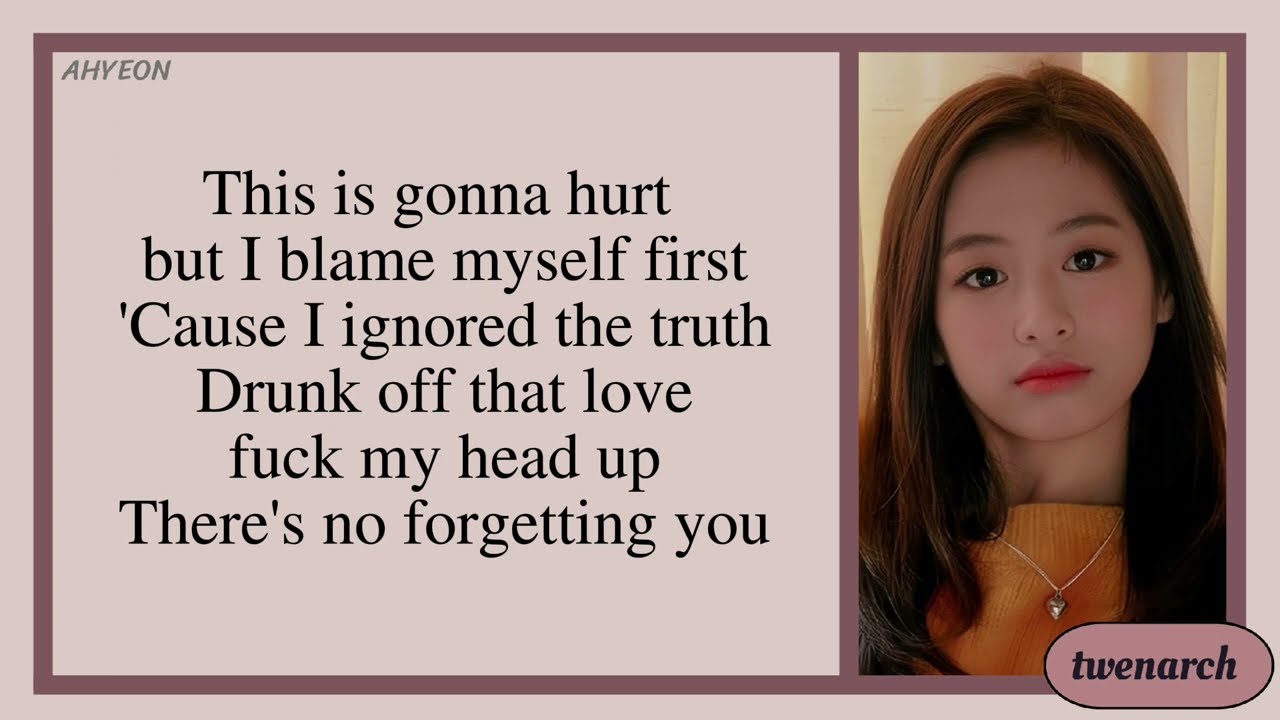 BABYMONSTER AHYEON 'Dangerously' Karaoke