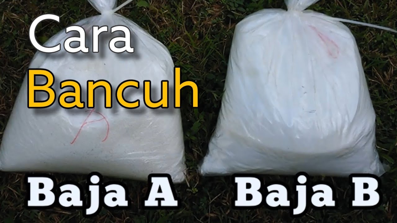 Cara Bancuh Larutan Stok Baja A B