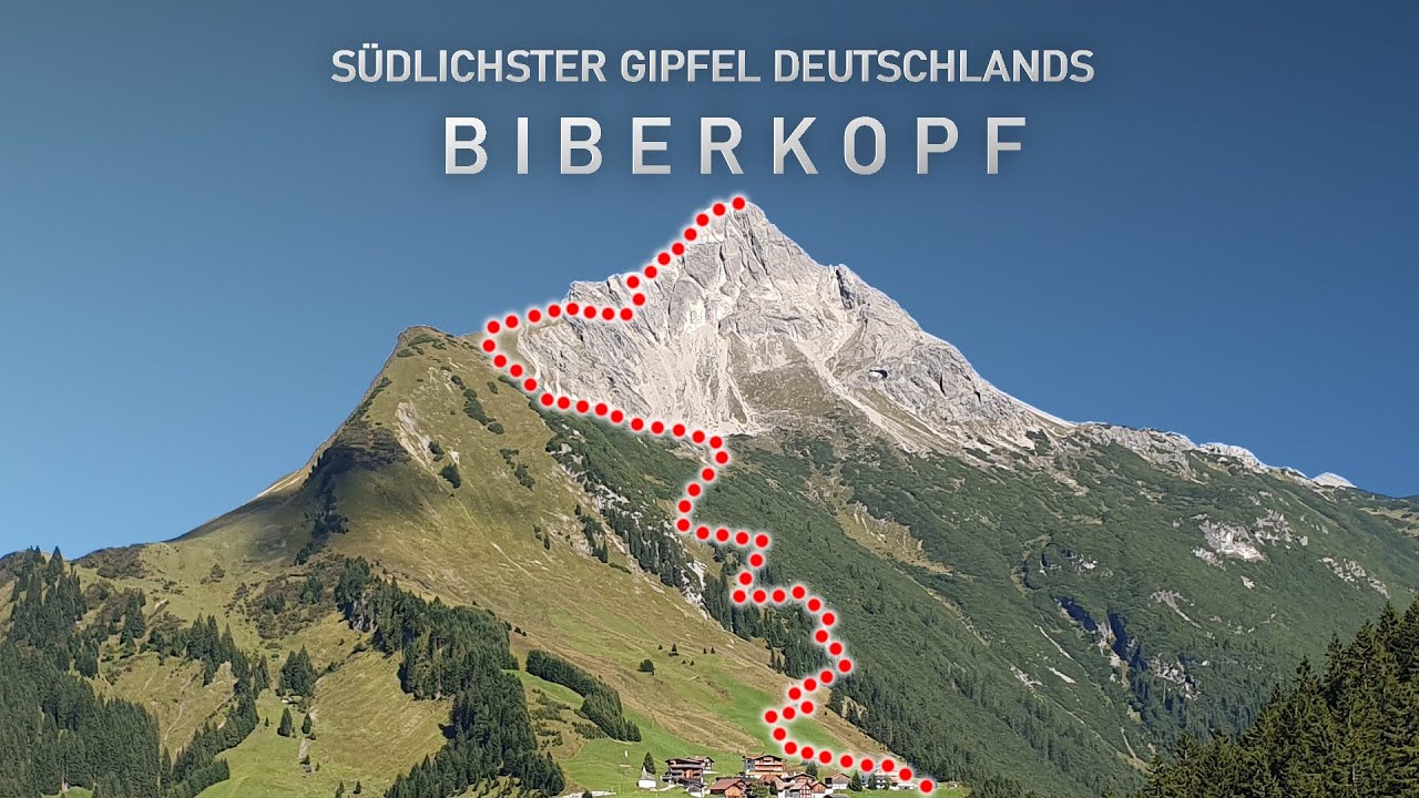Aufstieg zum südlichsten Gipfel Deutschlands! Vom Lechtal auf den Biberkopf! Kurze Tour mit Kraxelei