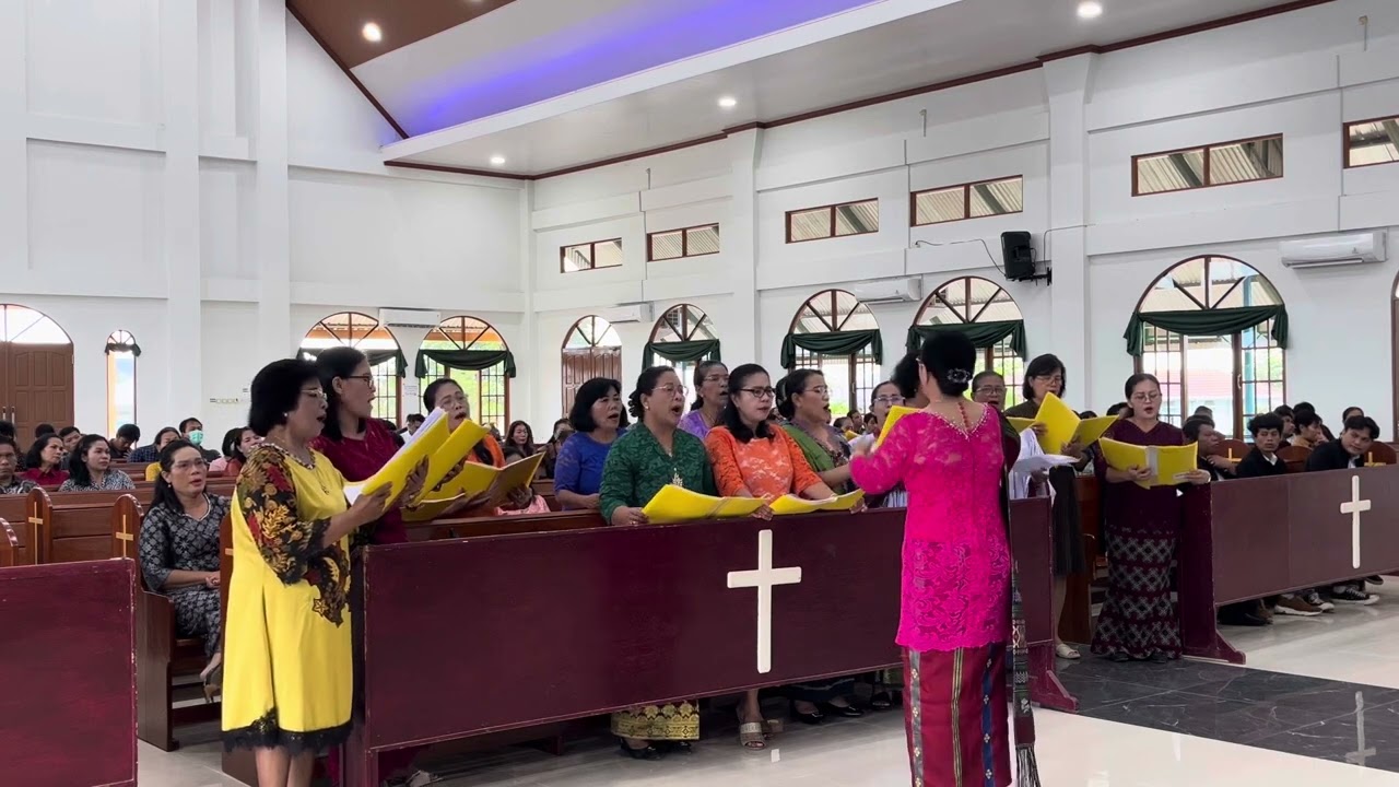 Koor Ina HKBP BORNEO (Minggu, 16 Maret 2025)