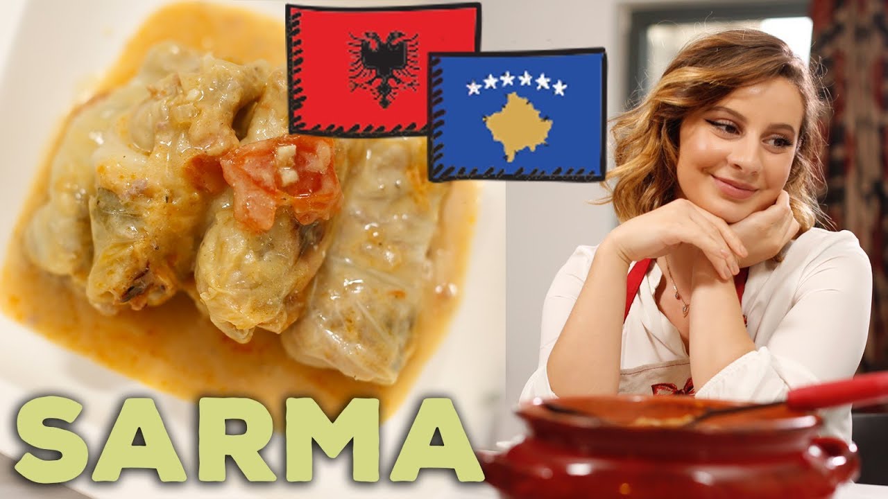 Sarma me laker Albanian dish