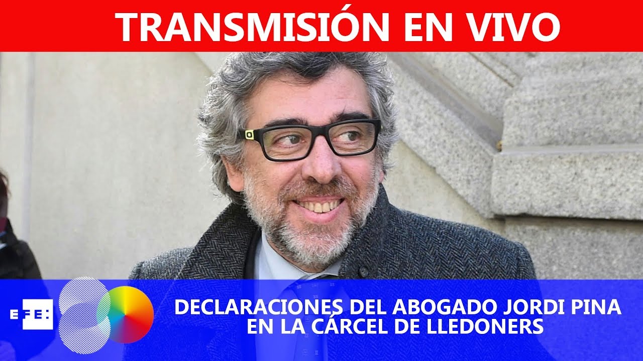 🔴📡 #ENVIVO | Declaraciones del abogado Jordi Pina en la c&aacute;rcel de Lledoners