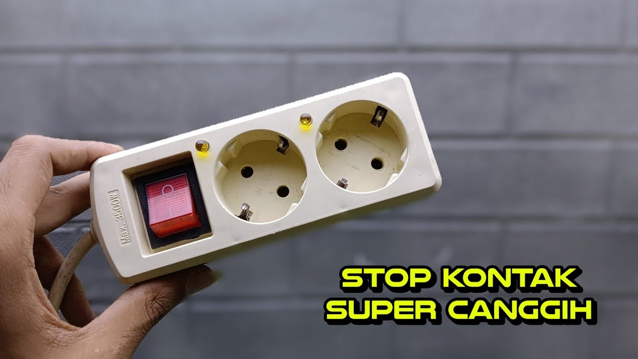 KENAPA TIDAK DARI DULU TAU CARA INI ‼️ Modifikasi Stop Kontak Jadi Super Canggih