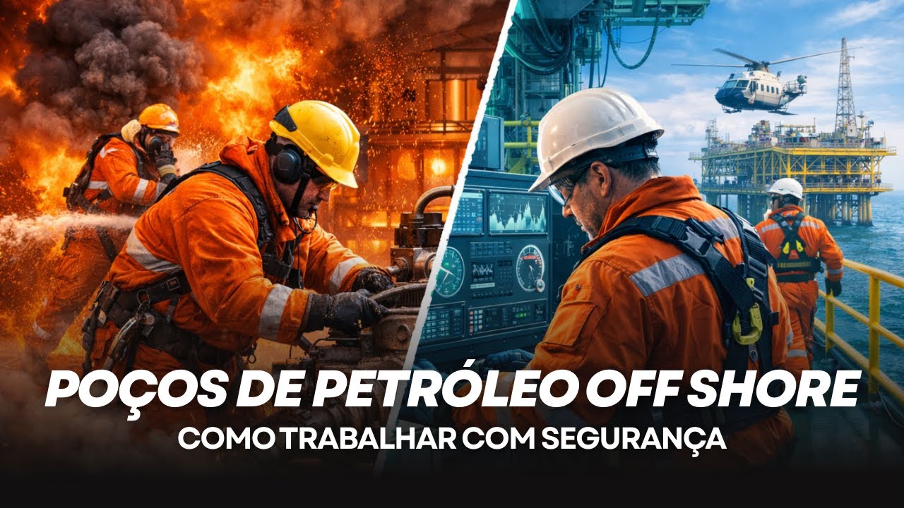 POÇOS DE PETRÓLEO OFF SHORE: COMO TRABALHAR COM SEGURANÇA NAS PLATAFORMAS