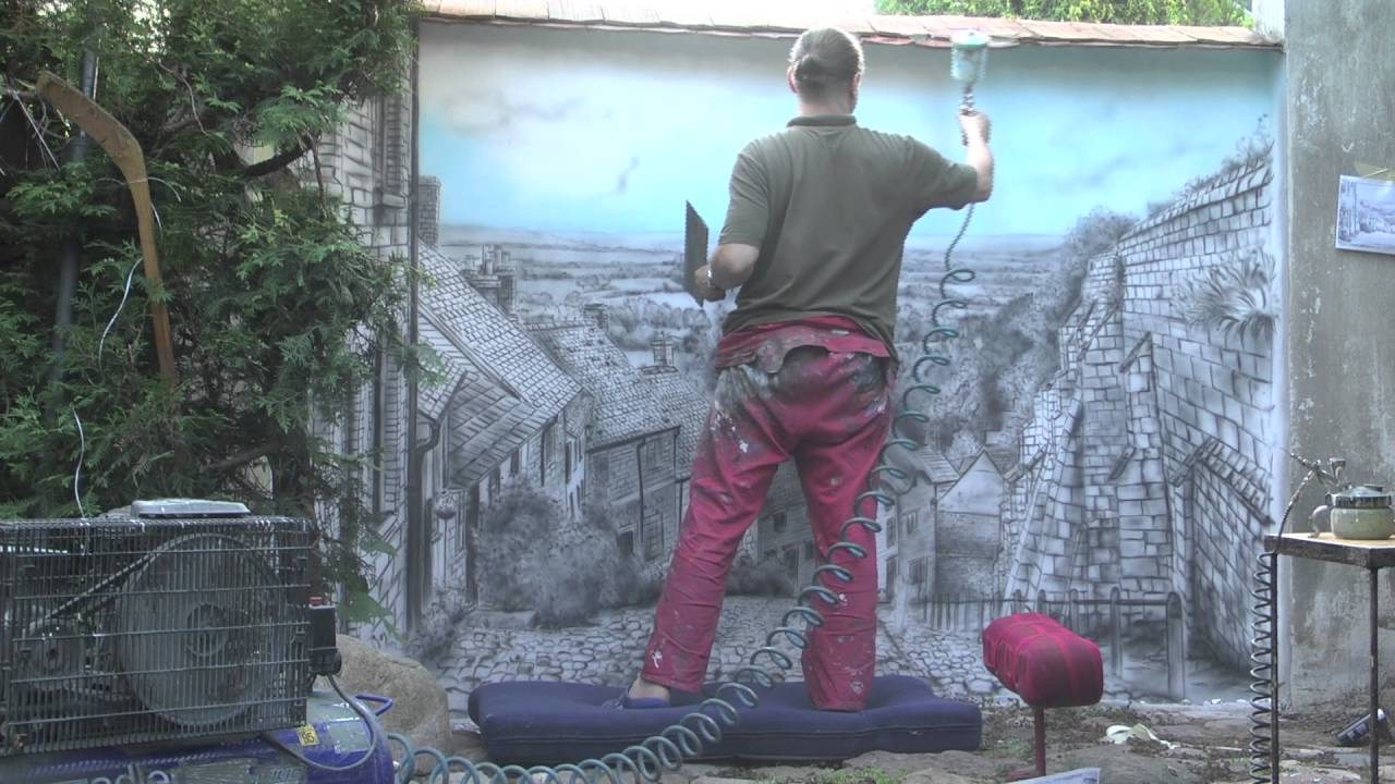 Jak powstał mural: GOLD HILL, Shaftesbury