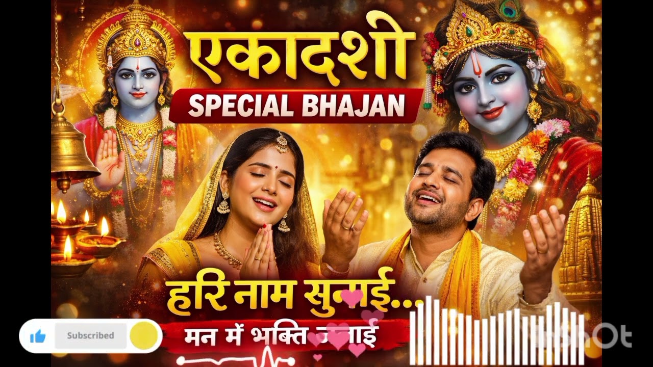 सुबह सुनो ये एकादशी भजन 🙏 सारे दुख दूर होंगे | Ekadashi Special Song