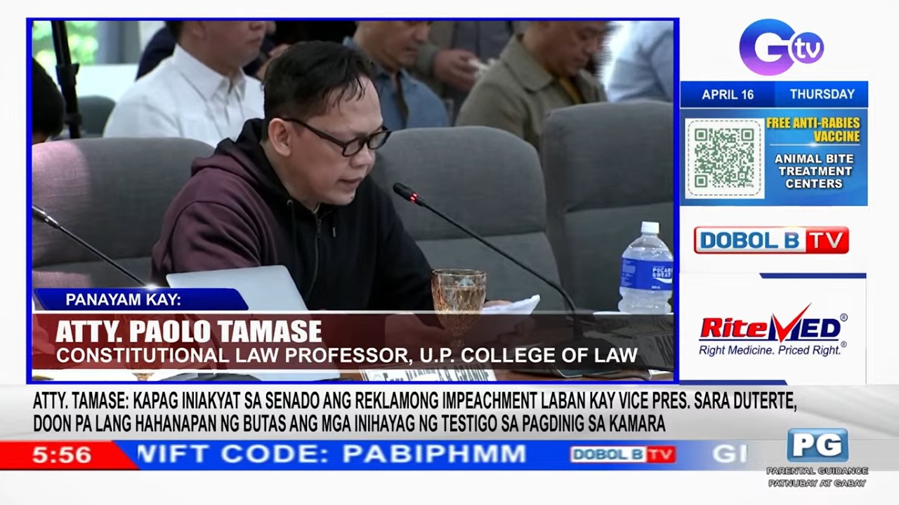 VP Sara, puwede pang tumakbo sa korte &mdash; constitutional law professor