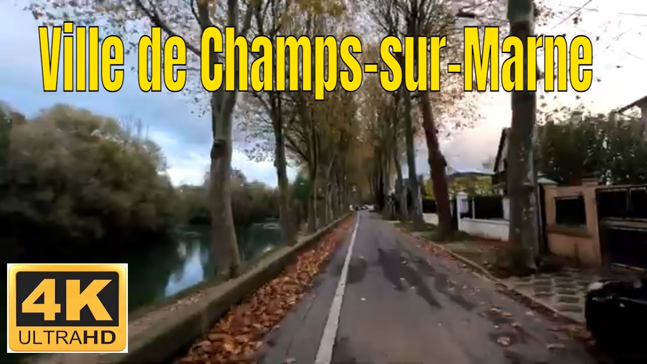 Ville de Champs-sur-Marne - Driving- French region