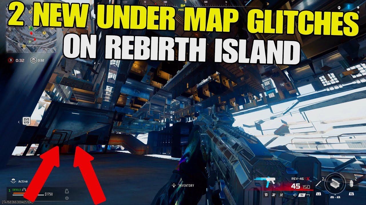 Black Ops 7 Warzone Glitches 2 Rebirth Island Under Map Glitches on Warzone, Rebirth Island Glitch