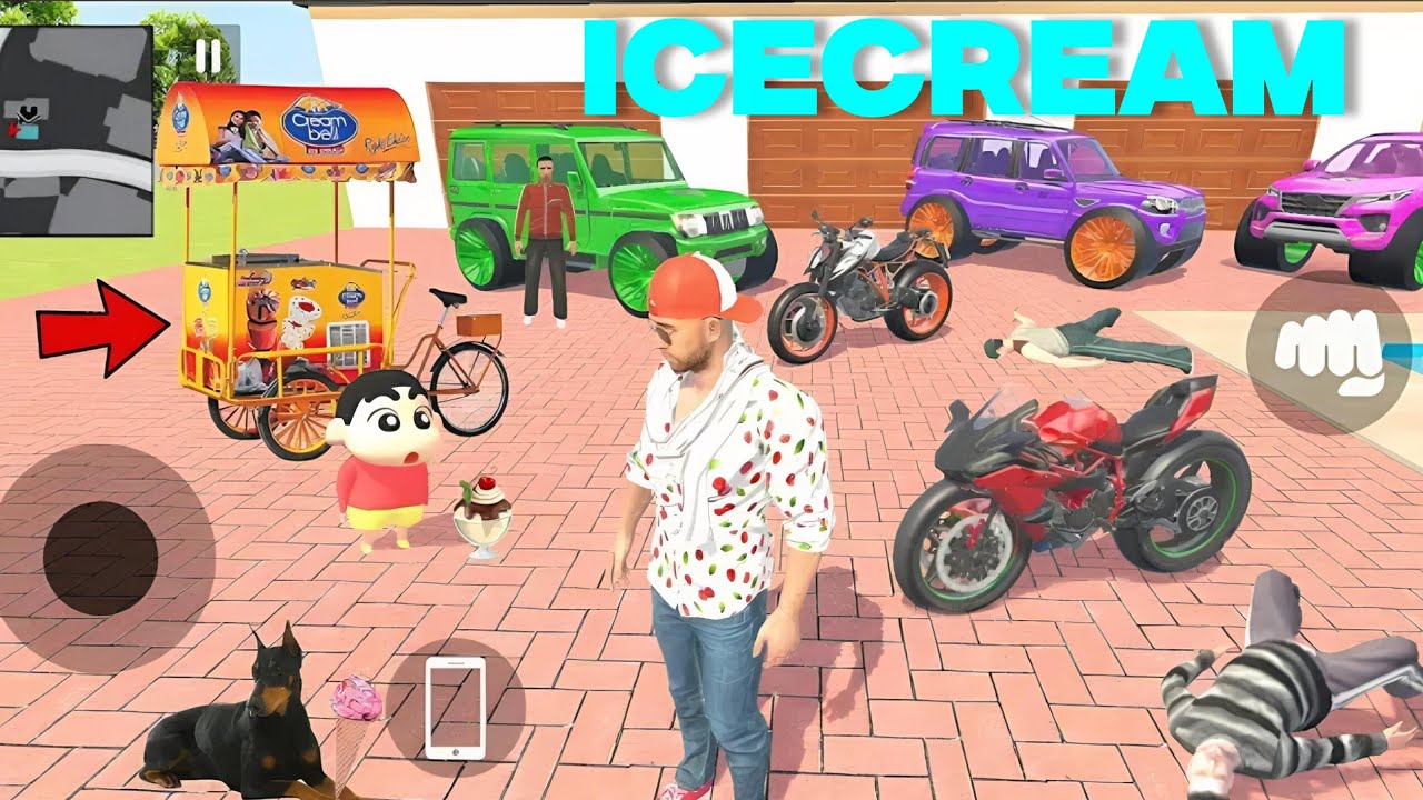 Shinchan ka icecream 🍨🍦 Truck 💥🤩 Indian theft aura 