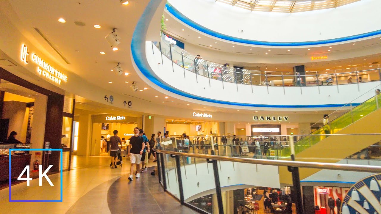 【4K】A holiday walk in Japan's huge shopping mall【ASMR】