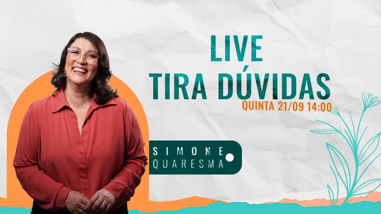 LIVE TIRA DÚVIDAS 21.09