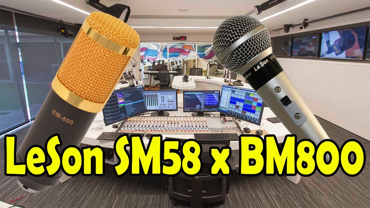 BM800 x LeSon SM58