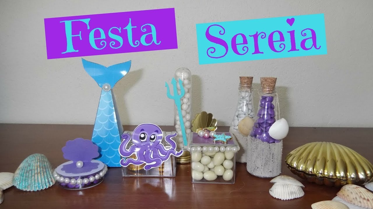 FESTA SEREIA #JESSIKAFAZ25 - PERSONALIZADOS FINALIZADOS E RECHEADOS