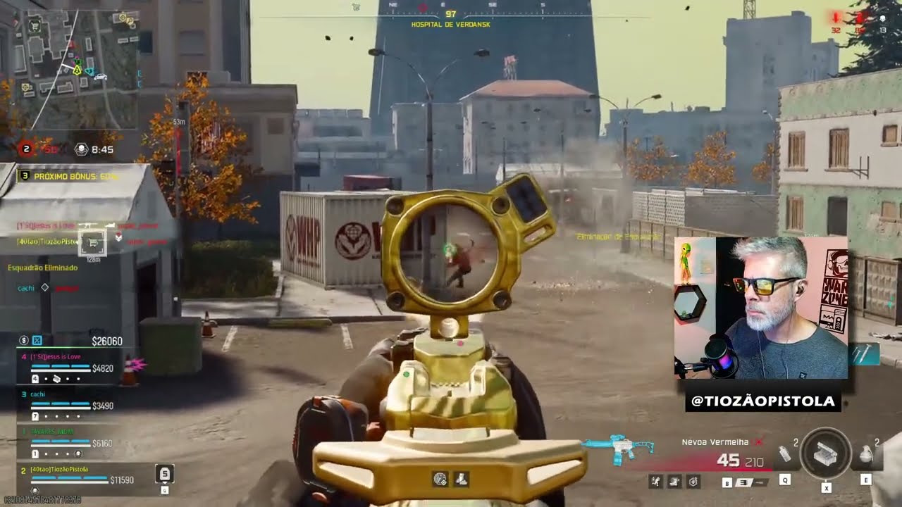 Teve atualização do Warzone! Tiozão foi conferir!
