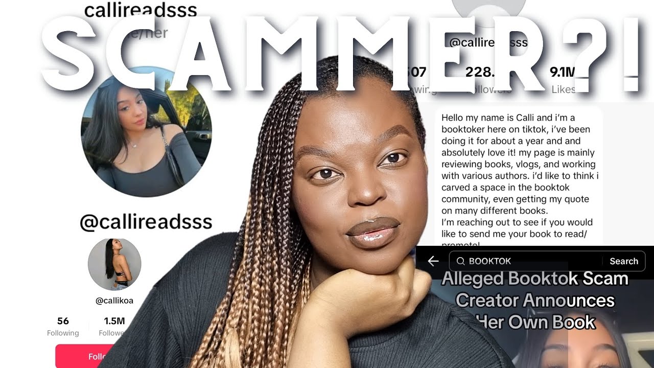 tiktoker scams indie authors, announces she's writing a book - booktok drama, tiktok bans and more
