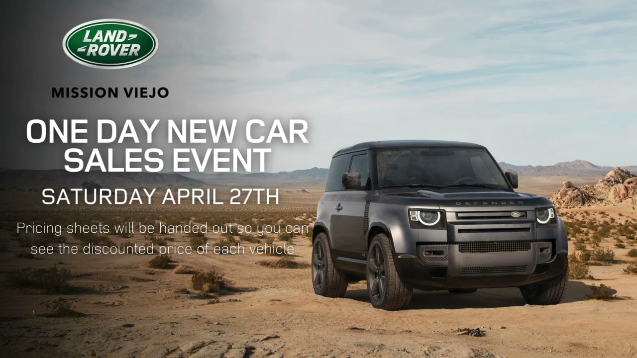 One Day Only New Car Sales Event