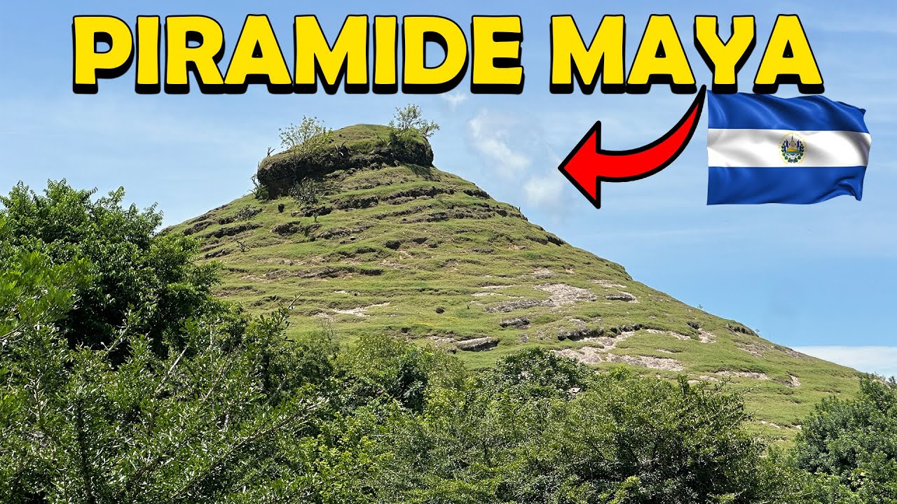 Explorando piramide Oculta de hace 500 a&ntilde;os en El Salvador